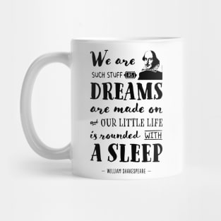 Shakespeare We are such stuff as dreams Mug